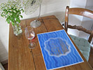 placemat yantra blauw